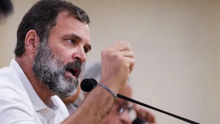Day after disqualification, Rahul Gandhi insults journalist; asks him to wear a BJP badge