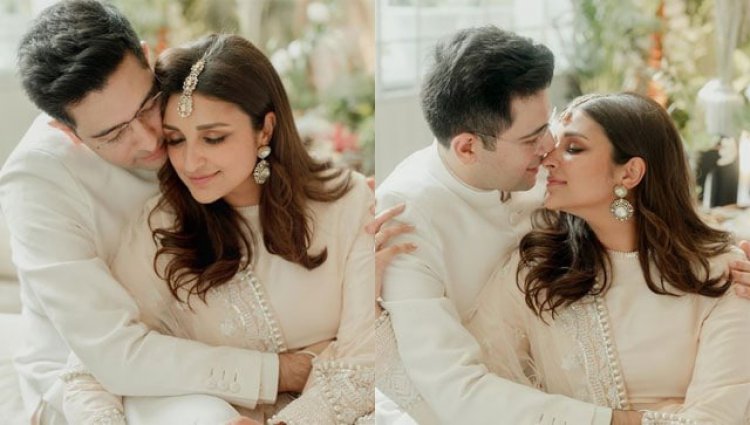 Parineeti Chopra shares dreamy engagement pictures with Raghav Chadha, says 'I said yes!'
