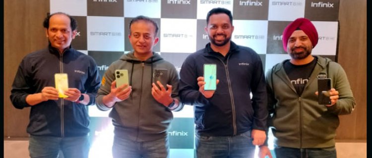 Infinix Smart 8HD, the most stylish smartphone in the segment @ 6299’