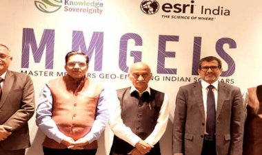 Centre for Knowledge Sovereignty (CKS) and Esri India Enter the Pilot Phase of the MMGEIS Program