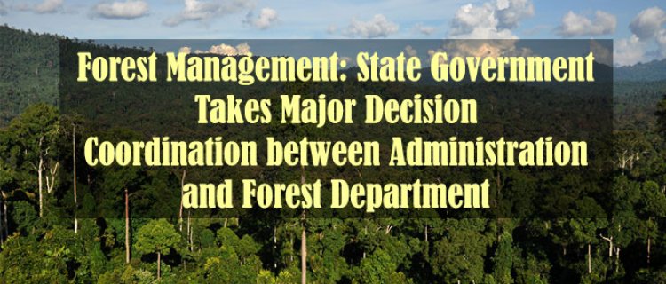 Forest Management: State Government Takes Major Decision