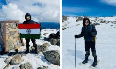 Jabalpur Constable Scales Australia's Highest Peak, Hoists Tricolor