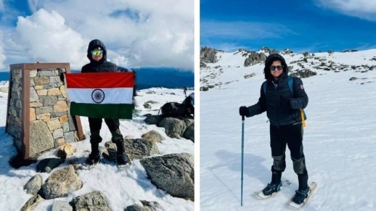 Jabalpur Constable Scales Australia's Highest Peak, Hoists Tricolor