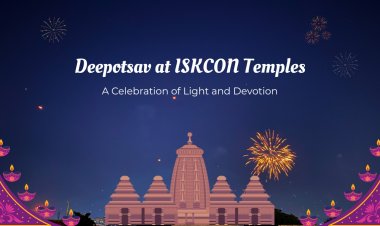 Deepotsav at ISKCON Temples A Celebration of Light and Devotion
