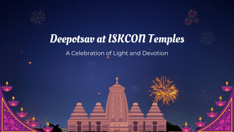 Deepotsav at ISKCON Temples A Celebration of Light and Devotion
