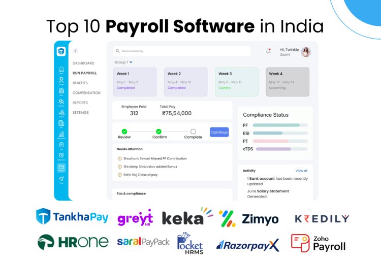 Top Payroll Software in India for Small Businesses and Startups