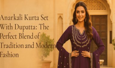Anarkali Kurta Set With Dupatta: The Perfect Blend of Tradition and Modern Fashion