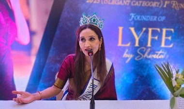 Mrs. India Asia 2025 First Runner-Up Dr. Shveta Mishra Returns to Bhopal Vows to Make Wellness a Way of Life