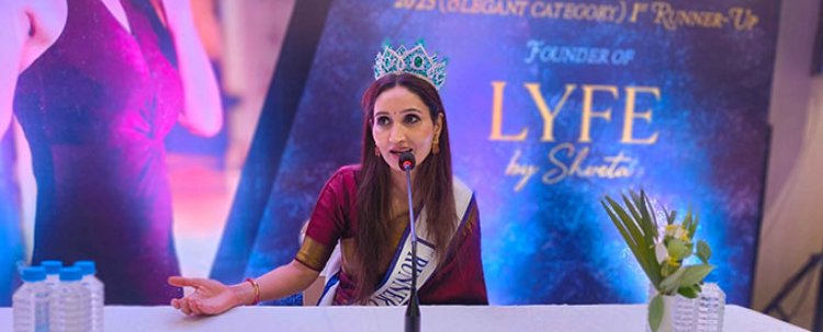 Mrs. India Asia 2025 First Runner-Up Dr. Shveta Mishra Returns to Bhopal Vows to Make Wellness a Way of Life