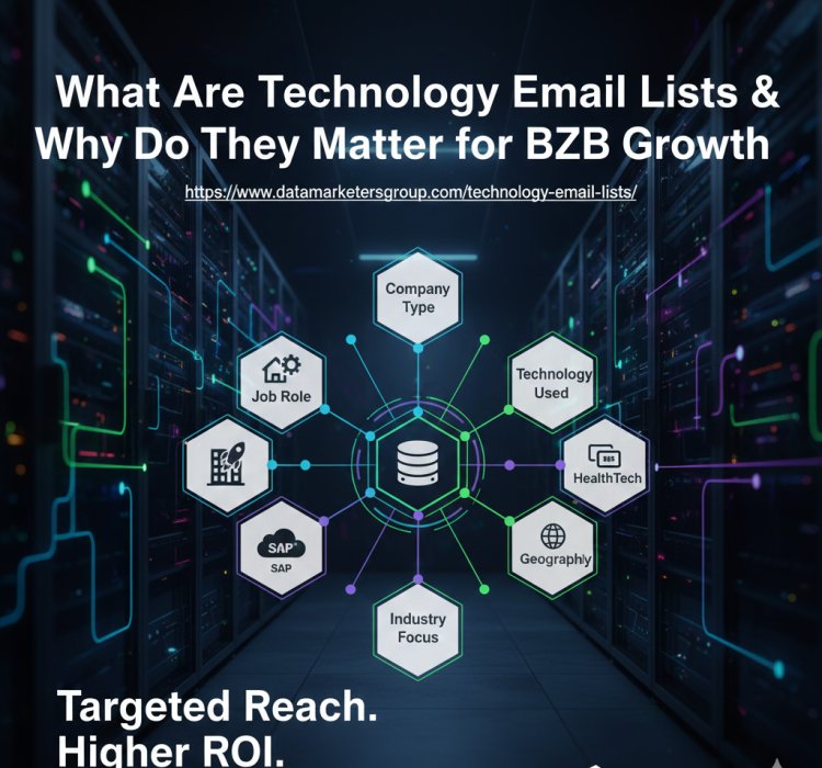 What Are Technology Email Lists & Why Do They Matter for B2B Growth?