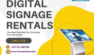Smart Digital Signage Rentals in UAE