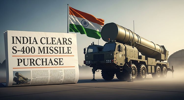 India clears purchase of S-400 missiles