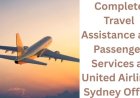 Customer Care and Travel Solutions at United Airlines Sydney Office