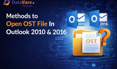 Freeware Methods to Open OST File In Outlook 2010 & 2016