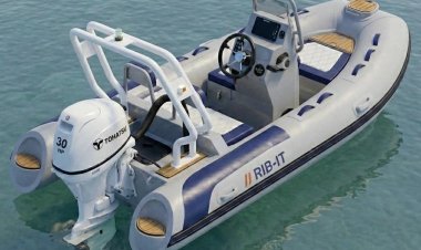 Strong Fiberglass RIB Boat for Fishing and Rescue Use