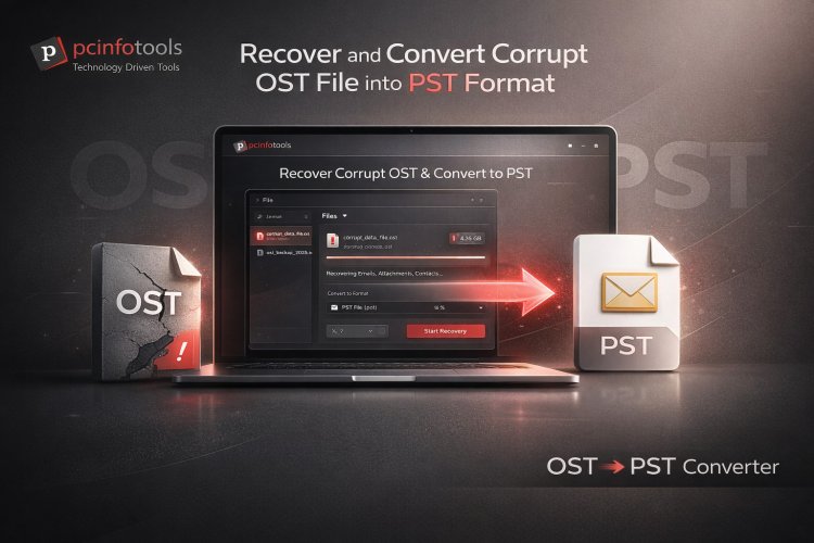 Simple Method to Recover and Convert Corrupt OST File into PST Format