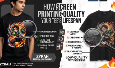 How Screen Printing Quality Dictates Your Tee’s Lifespan
