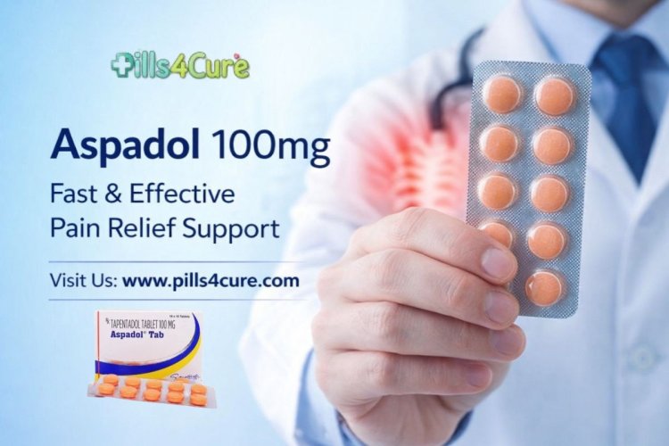 Aspadol 100mg for Sports Injury Pain Relief