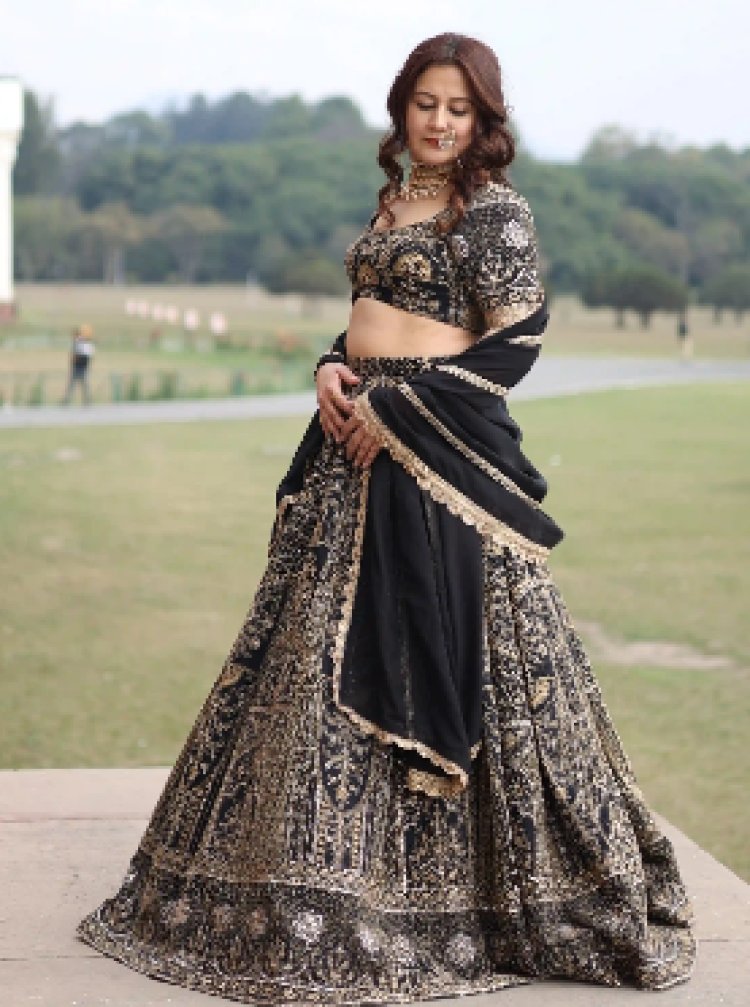 indo western lehenga for women