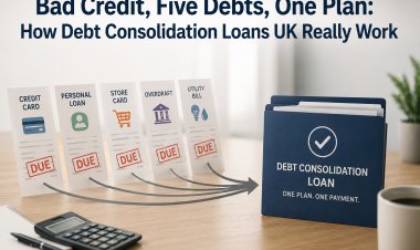 Bad Credit, Five Debts, One Plan: How Debt Consolidation Loans UK Really Work