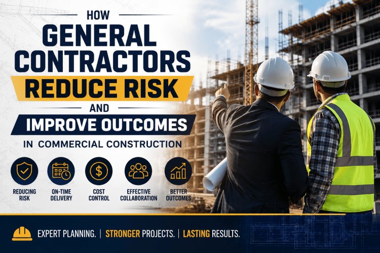 How General Contractors Reduce Risk and Improve Outcomes in Commercial Construction