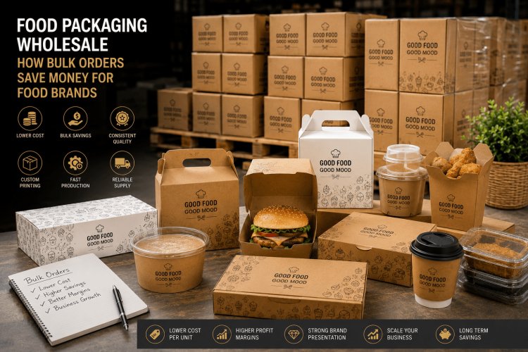 Food Packaging Wholesale: How Bulk Orders Save Money for Food Brands