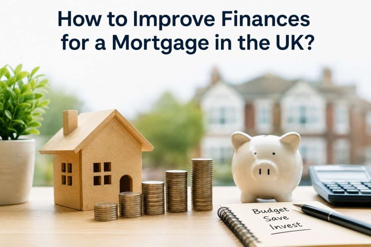 How to improve finances for a mortgage in the UK?