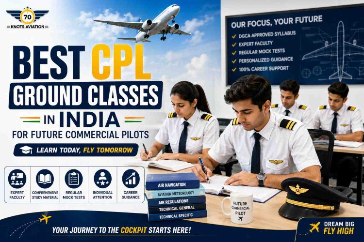 Best CPL Ground Classes in India for Future Commercial Pilots
