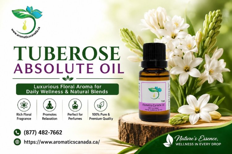 How Tuberose Absolute Oil Supports Relaxation and Well-Being