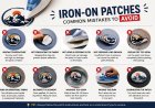 What Mistakes Should You Avoid When Applying Iron-On Patches?