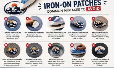 What Mistakes Should You Avoid When Applying Iron-On Patches?