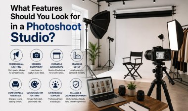 What Features Should You Look for in a Photoshoot Studio?