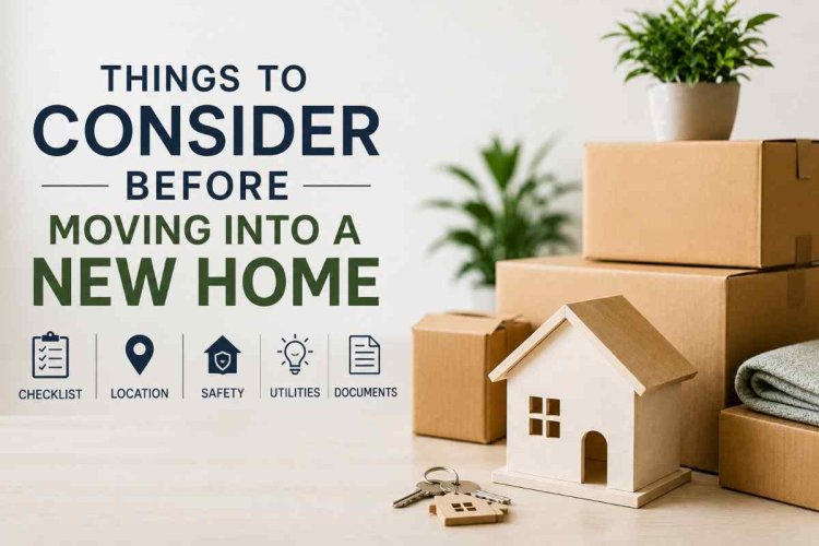 Things to Consider Before Moving Into a New Home