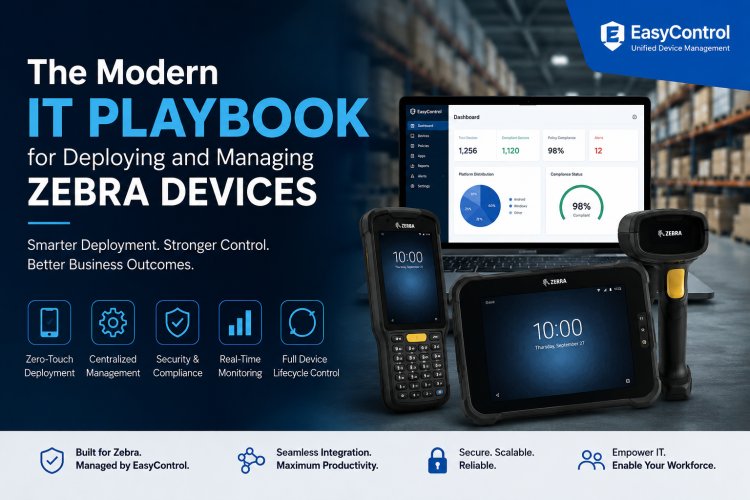 The Modern IT Playbook for Deploying and Managing Zebra Devices