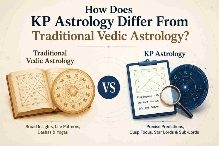 How Does KP Astrology Differ From Traditional Vedic Astrology?