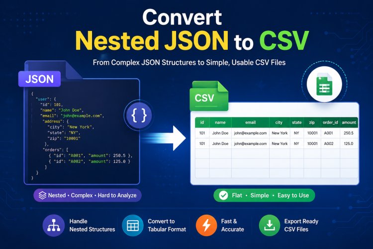 How to Convert Nested JSON to CSV Format? Smart Solutions 