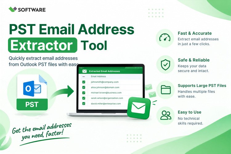How to Extract Email Addresses from Outlook PST by Date Range