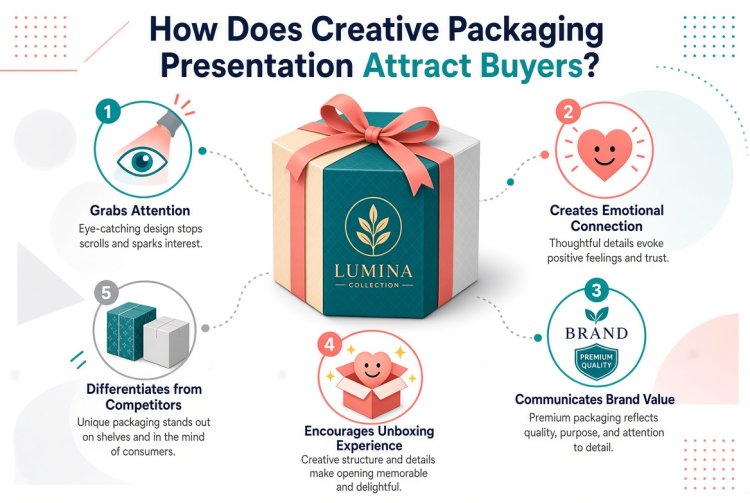 How Does Creative Packaging Presentation Attract Buyers?