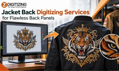 Jacket Back Digitizing Services for Flawless Back Panels